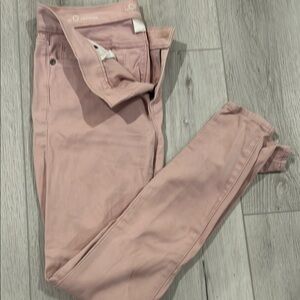LOFT Blush Pink Slim Fit Jeans